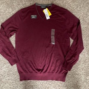 Claiborne Men’s Large Burgundy/Red Sweater